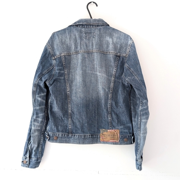 Ralph Lauren Denim & Supply Men's Trucker Jeans Denim Jacket ~ Size M - Picture 6 of 9